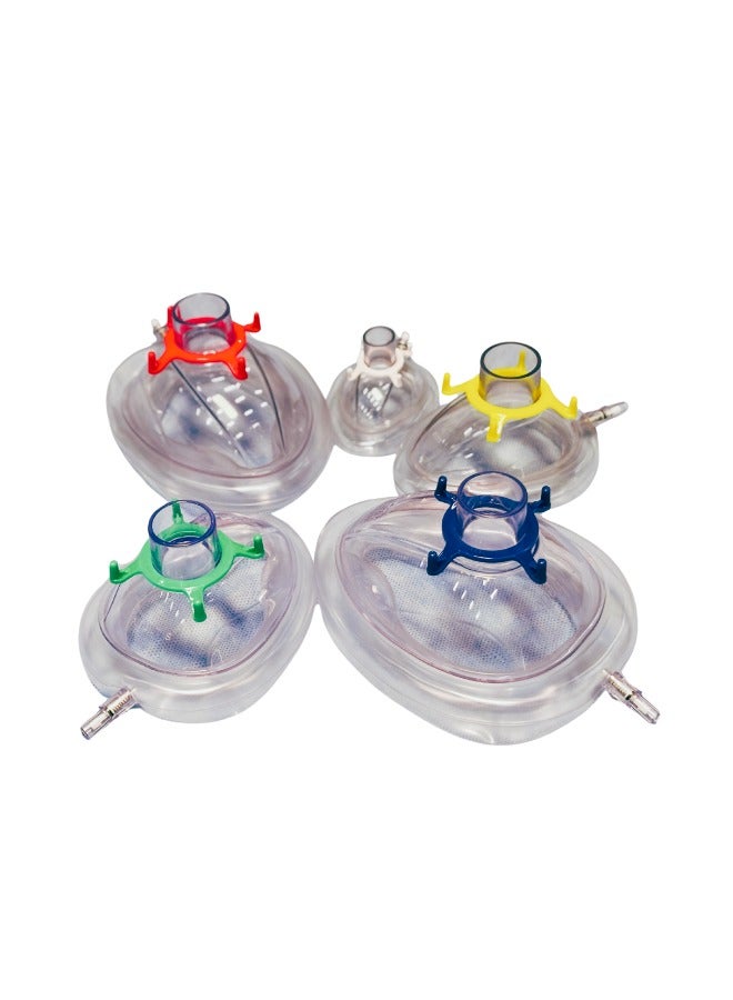 Anesthesia Mask – Soft Cushion, Disposable, Universal Fit - Image 1
