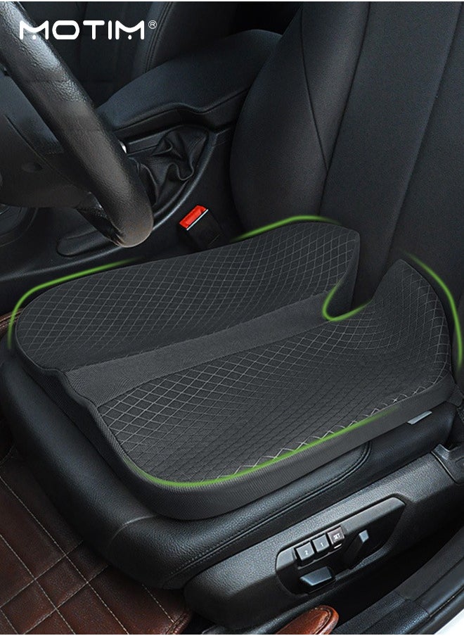 Motim Upgraded Car Seat Cushion Pad, Breathable Memory Foam Coccyx Orthopedic Car Driving Seat Cushion, Seat Cushion for Lower Back Pain and Sciatica Tailbone Pain Relief, Fit for Office Chair, Car Seat  - Image 1
