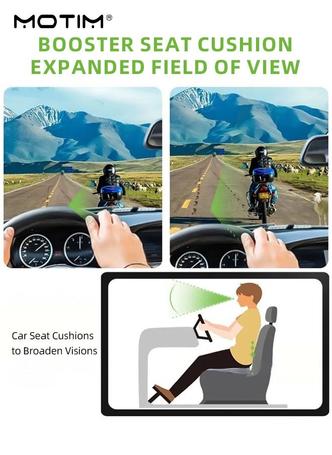 Motim Upgraded Car Seat Cushion Pad, Breathable Memory Foam Coccyx Orthopedic Car Driving Seat Cushion, Seat Cushion for Lower Back Pain and Sciatica Tailbone Pain Relief, Fit for Office Chair, Car Seat  - Image 5