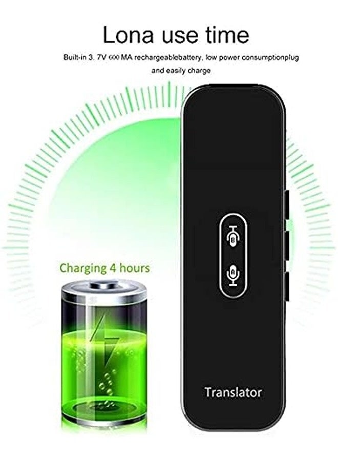 سكاي تاتش مترجم صوتي محمول 3 في 1 – يدعم 137 لغة، تحويل الكلام إلى نص في الوقت الحقيقي، ترجمة تفاعلية متوافقة مع هواتف أندرويد وiOS الذكية. - Image 3