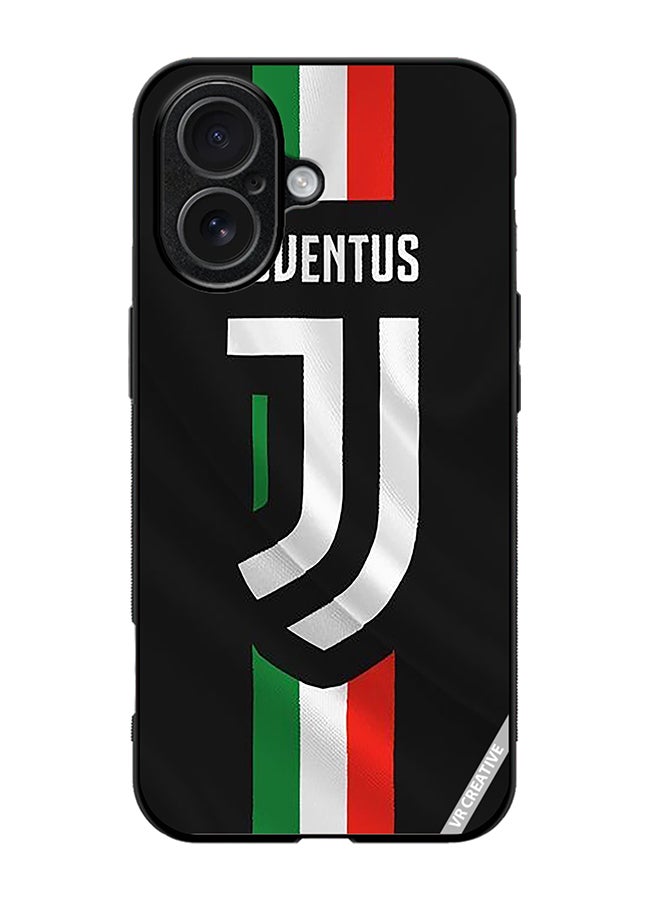 Protective Case Cover For Apple iPhone 17 Juventus Logo Design Multicolour