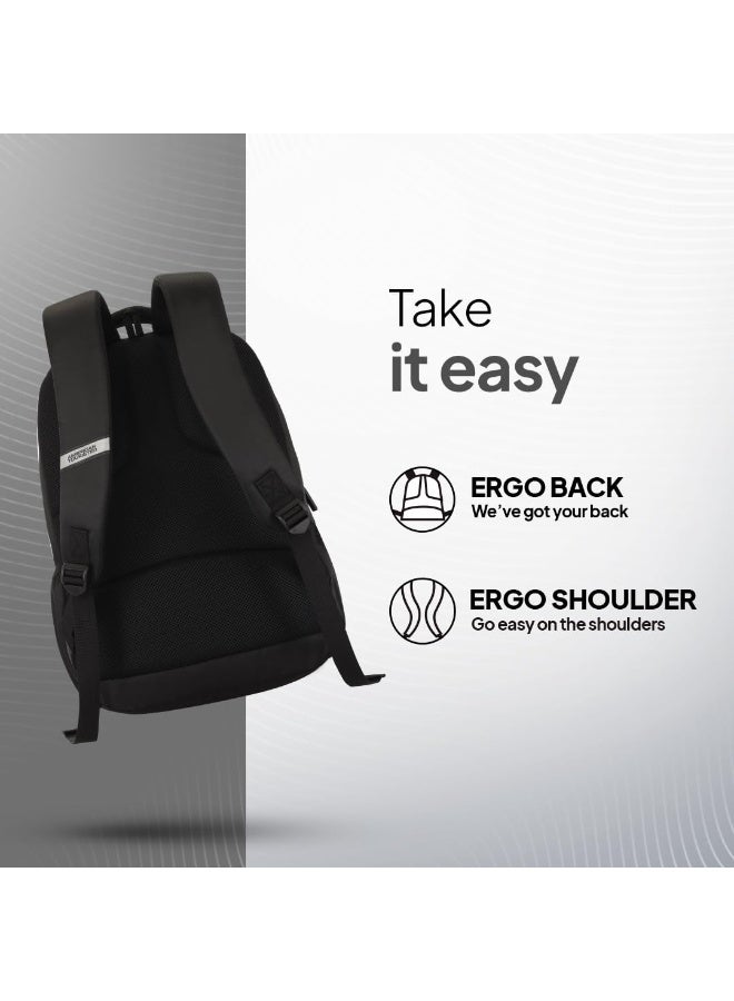 American Tourister Lex Style 02, 31L & 17" Inch Laptop Backpack for College & Office with Front Organizer, Backpack bag for Man & Women - Image 2