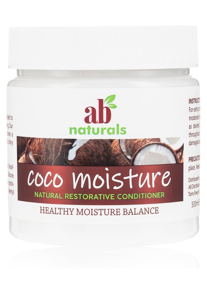 Ab Naturals Coco Moisture Natural Restorative Conditioner Clear 500grams - Image 1