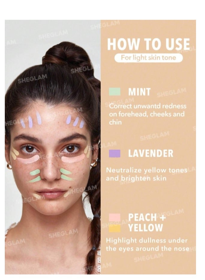 SHEGLAM Like Magic Color Correcting Concealer-Peach Peach - Image 2