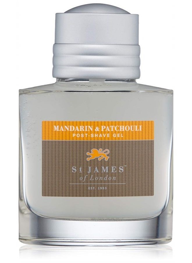 st james of london - Mandarin & Patchouli Post Shave Gel, 3.4 Fl Oz - Image 1