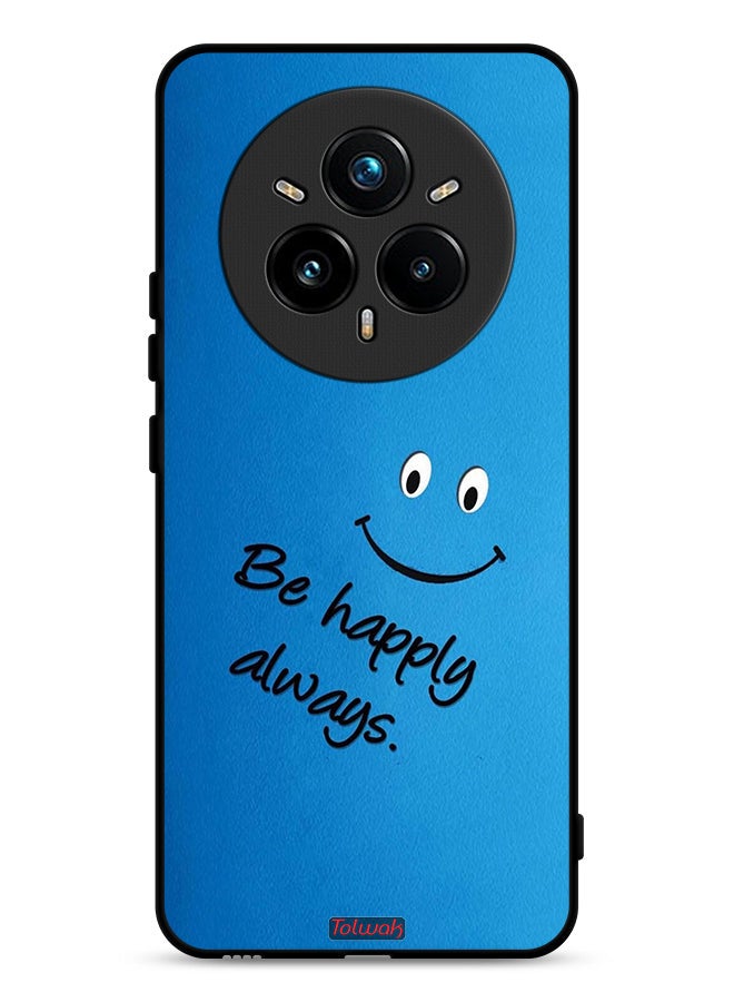 Tolwak Realme 14 Pro 5G Protective Case Cover Be Happy Always