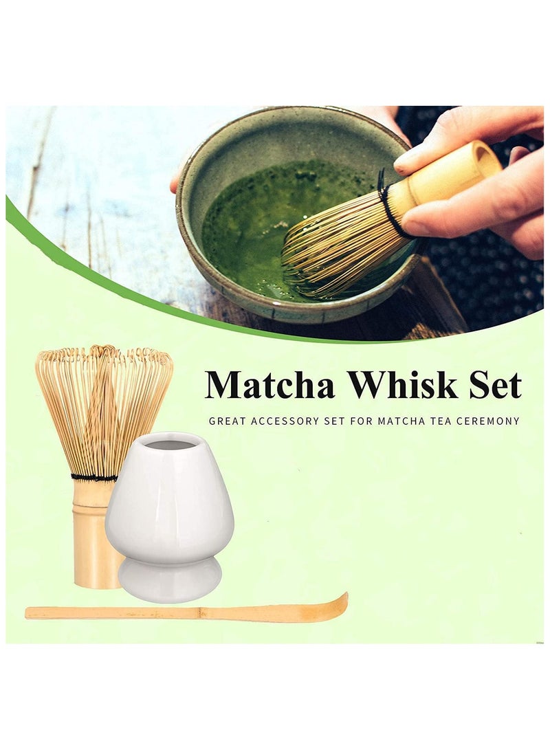 GuRiver Matcha Stirrer Set 3 Pieces for Daily Use Tea Accessories Kitchen Utensils Home and Outdoor Beverage Mixing Tools - Image 2