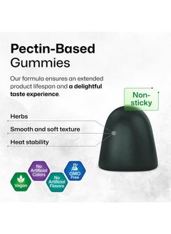 BIO KRAUTER BIO KRAUTER Lung Support Gummies - Lung Cleanse & Support Herbal Supplement w/Vitamin C - Lung Detox Gummies with Mullein Leaf Blend - Respiratory Health Support - 60 Vegan Chews  - Image 4