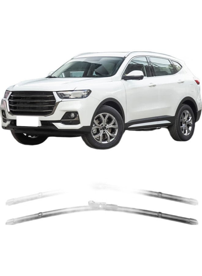 Ou Ji Ouji Boneless Wiper Blade/Windshield Wiper/Wiper Blade For Haval H6 [2014 Models] / H6 Coupe (Kupai), Original Size, A-Grade Rubber Strip - Image 3