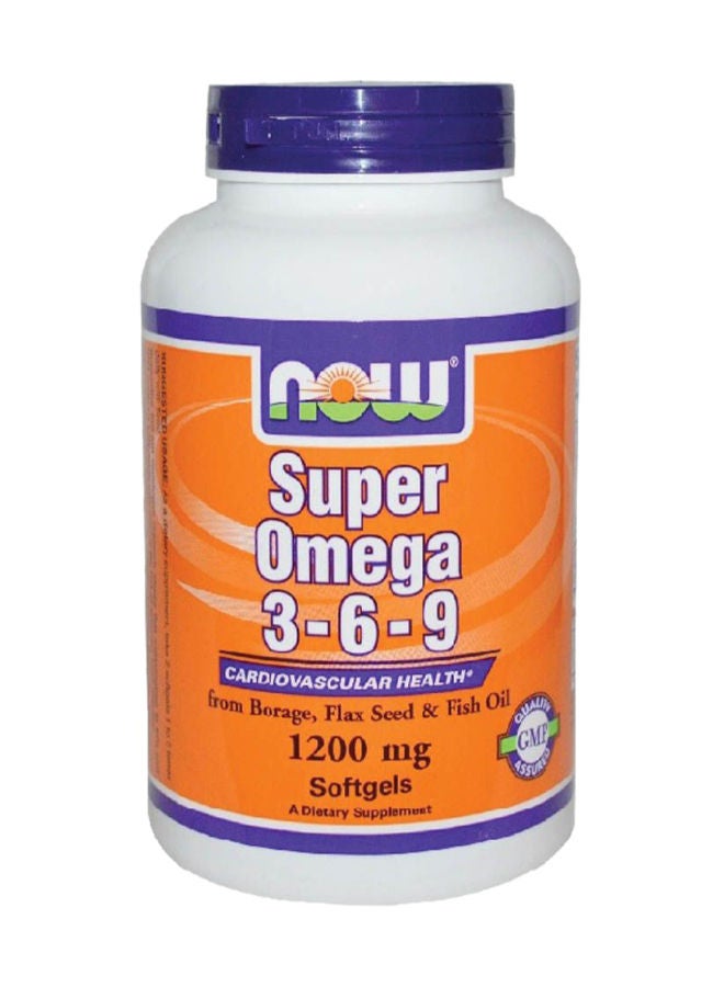 now Super Omega 3-6-9 Softgels 30's - Image 1