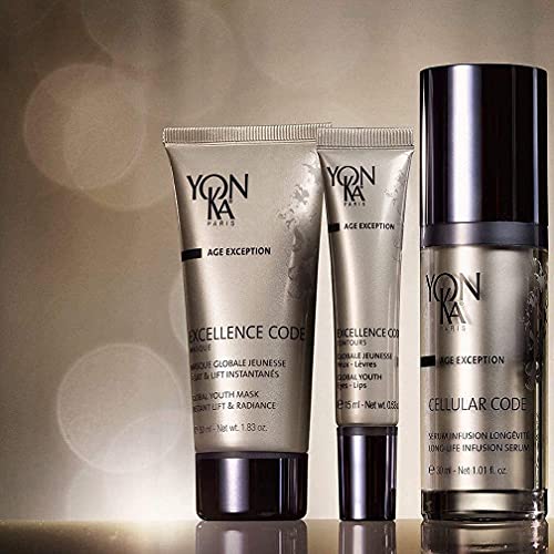 Yonka Excellence Code Masque | Anti-Aging Face Mask and Overnight Sleep Treatment with Hyaluronic Acid | Lift and Firm Skin | Paraben-Free | 1.83 oz - Image 4