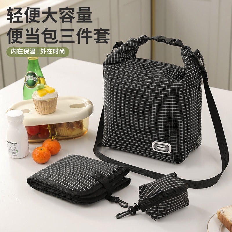 New Cross-Border Picnic Set: Large Capacity Insulated Bag, Foldable Outdoor Cooler, and Three-in-One Design - Image 2