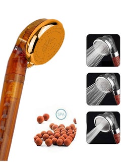 Wellos Vitamin Shower Filter Head Water Filtration System Anti Hair Loss - Prevents Dry Skin - Chlorine Removal - Rust Removal - Relaxing Aromatherapy - Non-Toxic - ( Easy Apply )  - Image 1