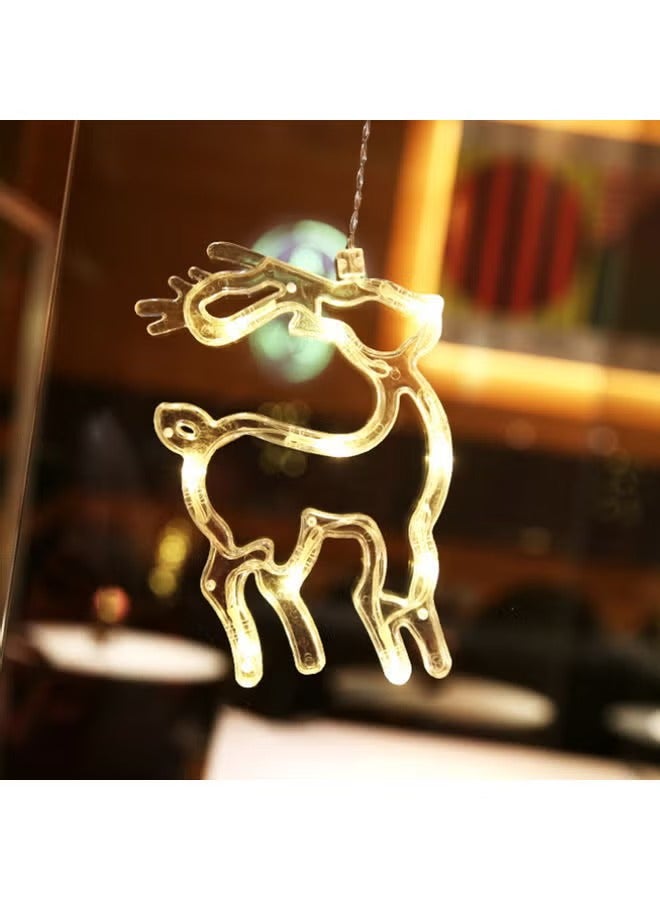 هابيتات مصباح LED معلق على شكل أيل أبيض دافئ - Image 1