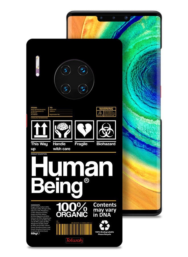 Tolwak Huawei Mate 30 Pro 4G Protective Case Cover Human Being Sticker - Image 1
