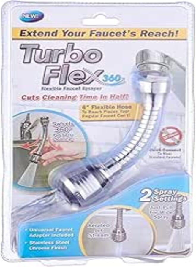 Stainless Steel Tap Connector For Water Pump Adjustment - Silver