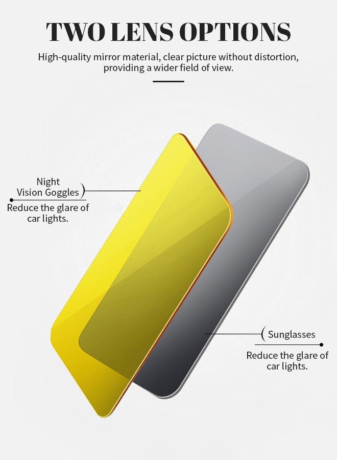 واقي سيارة، واقي مضاد للأشعة فوق البنفسجية، ملحقات سيارات مزدوجة الاستخدام مضادة للأشعة فوق البنفسجية/النهار والليل - Image 4