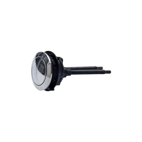 Parryware Single Piece Dual Push Flush Button or Knob Assembly | 58 mm Round PE | Saves Water | High-end Plating Technology for Long-lasting Performance | C61PE0899 - Image 2