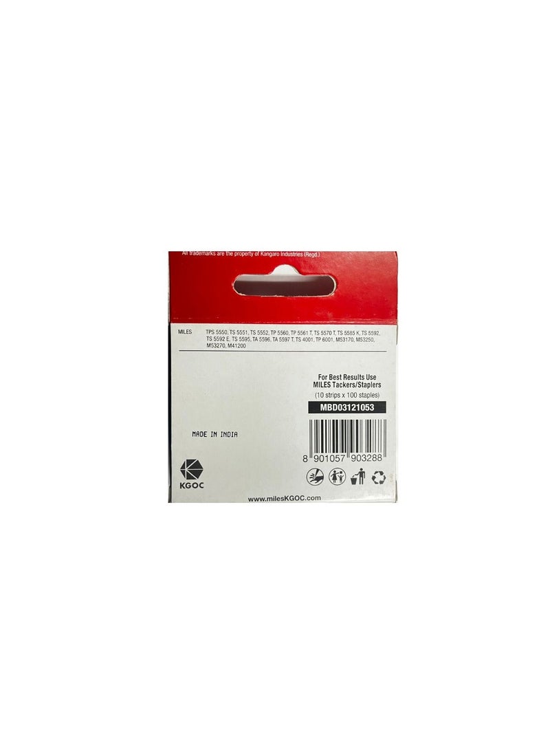 MiLES - N03-12MM Stapler Pins - Image 1