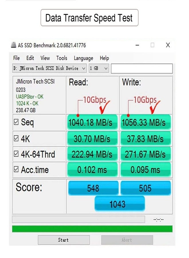cablecc USB-C USB 3.1 Type-C Male to Female Extension Data Cable 10Gbps 100W with Sleeve for Laptop Phone 100CM - Image 3