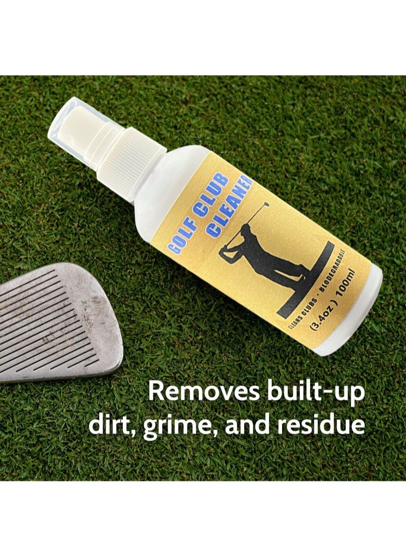 Aikanbo - Golf Club Cleaner for Drivers, Irons, Putters, Balls, and Grips, All Purpose Surface Cleaning Spray, Removes Dirt, Grass and Sand - Image 1