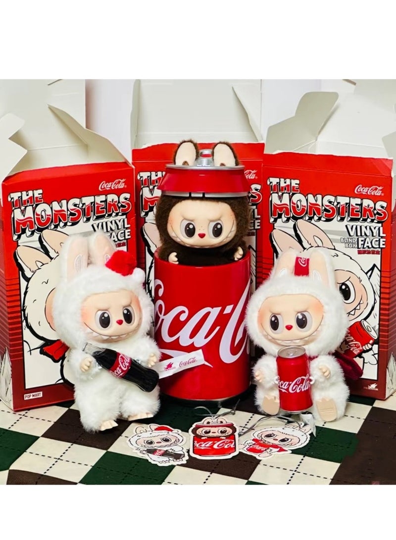 مونستر The Monsters Labubu  Vinyl Face 'Coca-Cola' - Image 3