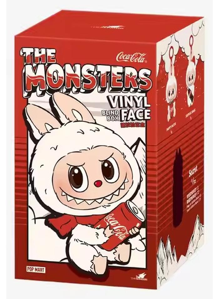 Monster The Monsters Labubu  Vinyl Face 'Coca-Cola' - Image 1