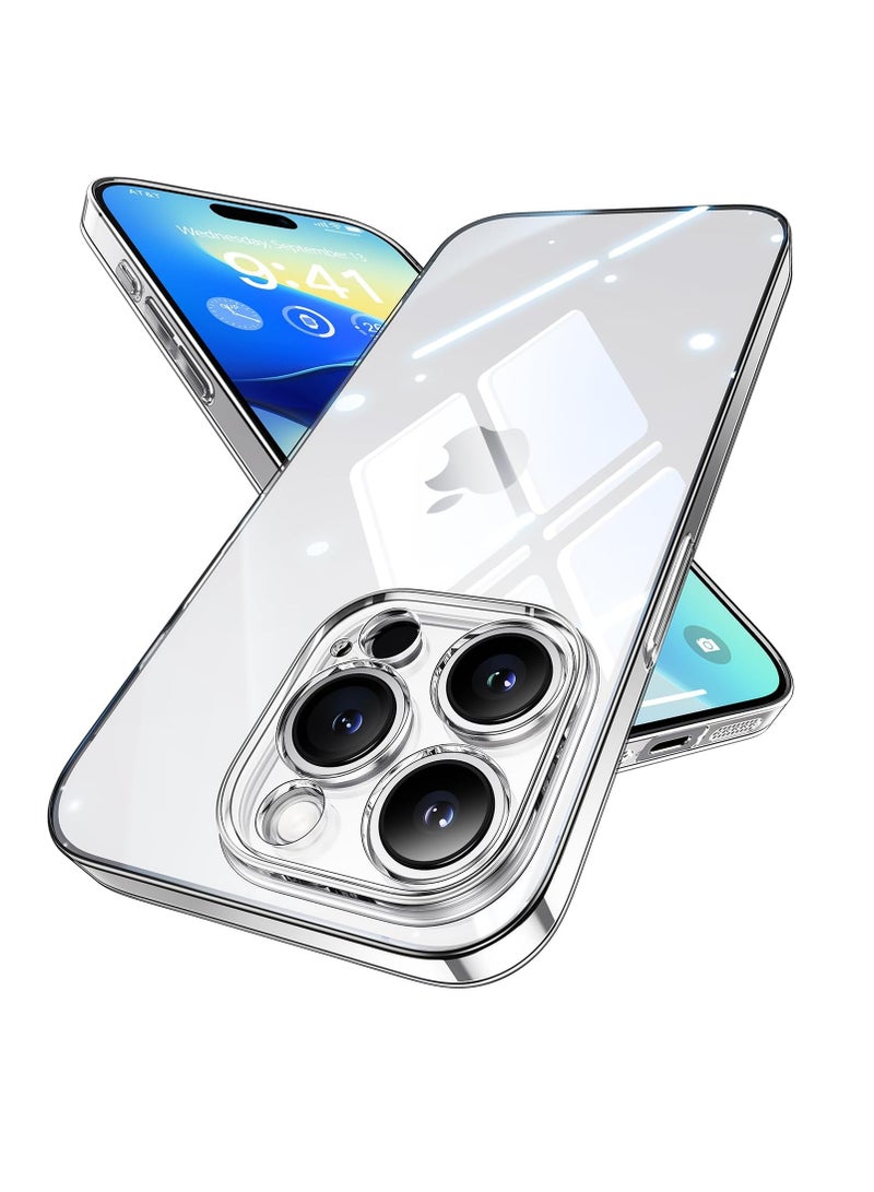 Aookay Visual Invisibility for iPhone 16 Pro Case, [ Never Yellowing ] Top Clear Phone Case [ Naked iPhone Experience ] Full Coverage Camera, Ultra Slim Thin Sturdy PC Cover (iPhone 16 Pro) - Image 1