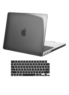 Generic MacBook Pro 14.2 inch Case 2021 A2442 M1 Pro Case Compatible with Released in 2021 A2442 M1 Pro  M1 Max with Liquid Retina XDR Display Touch ID Plastic Hard case and Keyboard Protective Film Black  - Image 1