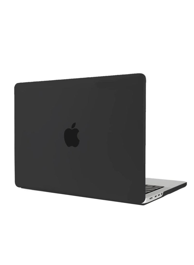 Generic - MacBook Pro 14.2 inch Case 2021 A2442 M1 Pro Case Compatible with Released in 2021 A2442 M1 Pro  M1 Max with Liquid Retina XDR Display Touch ID Plastic Hard case and Keyboard Protective Film Black - Image 1