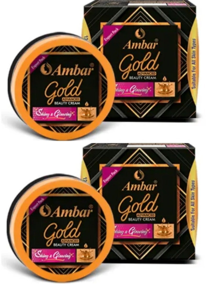 Ambar 2 Pieces Of Gold Advanced Beauty Cream - Image 1