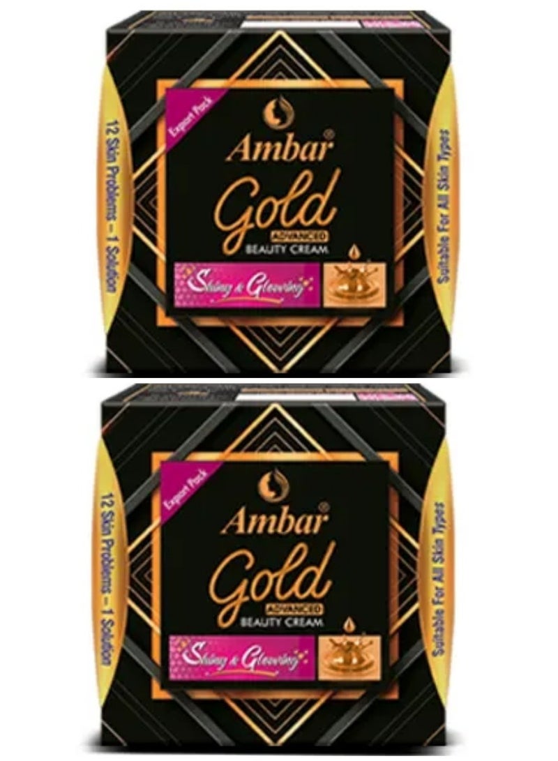 Ambar 2 Pieces Of Gold Advanced Beauty Cream - Image 2