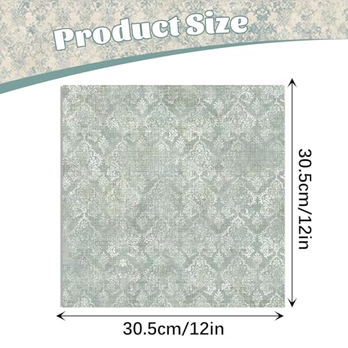 MIATTCLD Scrapbook Paper 12x12 Double Sided Background Paper for Scrapbooking, 48 Sheets/48 Designs Decorative Craft Papers Vintage Patterned Papers for Card Making Journaling Decor (A) - Image 2