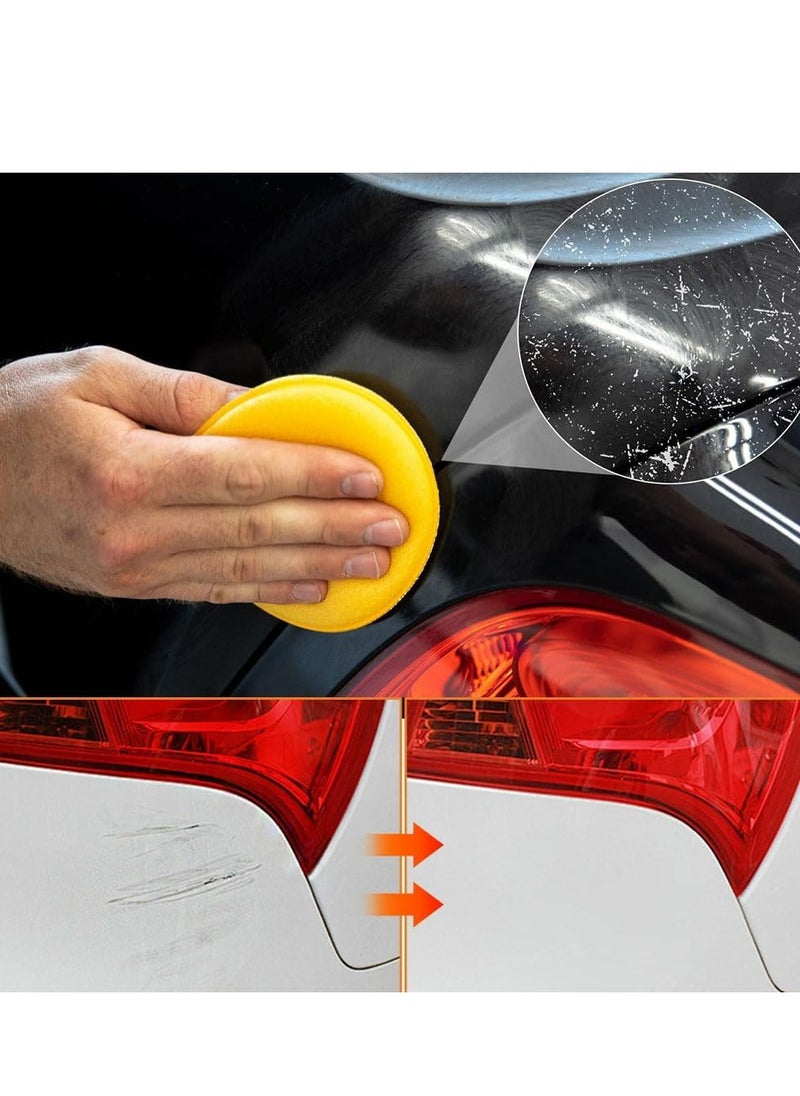 Car Scratch Repair Paste, Car Scratch Remover for Vehicles, Car Scratch Repair Paste Polishing Wax, Car Scratch Remover Kit with Wipe and Sponge for Car Vehicles Deep Scratches (1Pcs)