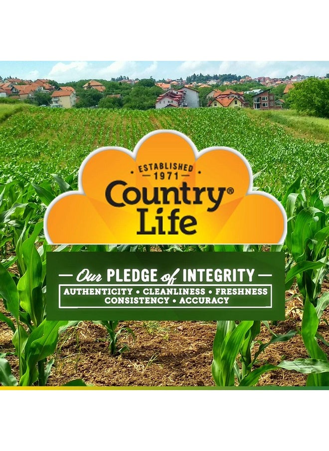 Country Life Larginine Caps With Vitamin B6 500Mg 200 Vegan Capsules Certified Gluten Free Certified Vegan  - Image 4