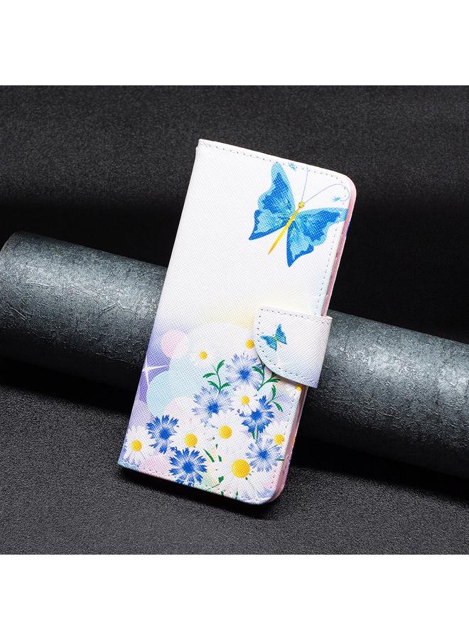S-TOP Case For Samsung Galaxy S25+ 5G Colored Drawing Pattern Leather Phone Case - Image 2