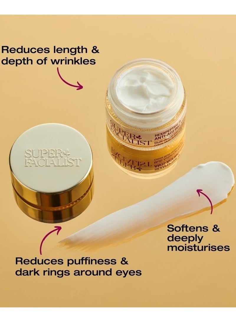 SUPER FACIALIST Hexapeptide 9 Anti Ageing Eye Cream 15ml - Image 2