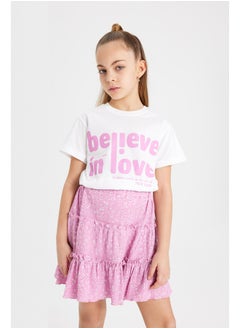 DeFacto Girl Regular Fit Knitted Skirt  - Image 5