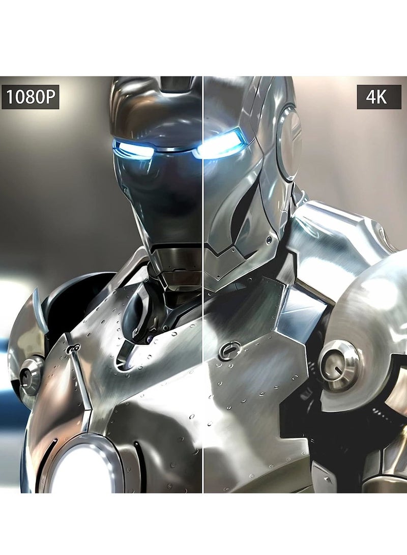 SYOSI 4K HDMI Cable 10 Ft | 18Gbps Ultra High Speed HDMI 2.0 Cable & 4K@60Hz HDR ARC HDCP2.2 Ethernet-Braided HDMI Cord | for UHD TV Monitor Laptop Xbox PS4/PS5 ect 3m - Image 3