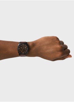 FOSSIL Leather Strap Analog Watch  - Image 4