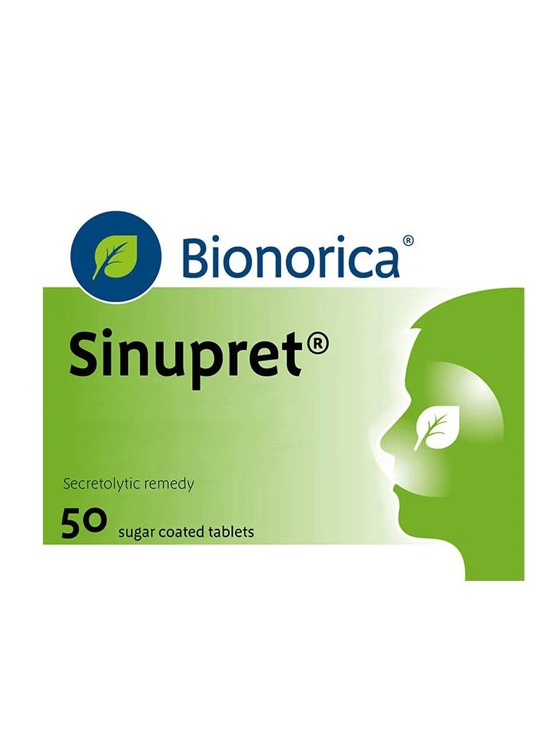 Bionorica - أقراص السعال العشبية سينوبريت 50 قرص - Image 1