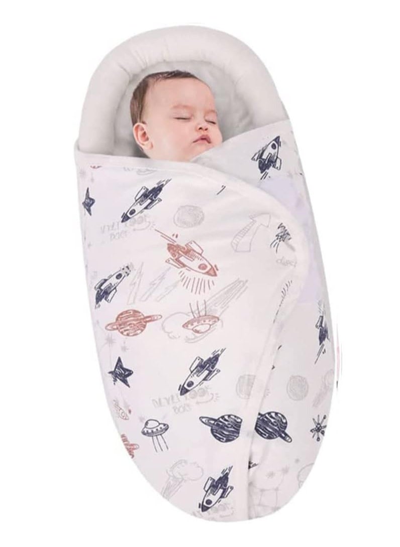 VITION Baby Swaddle Blanket, Newborn Infant Receiving Swaddling Wrap for Boy and Girl (D)  - Image 1