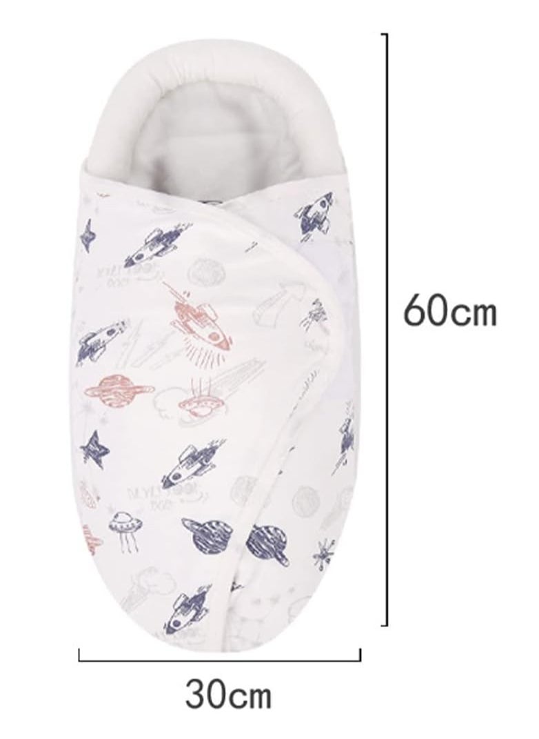 VITION Baby Swaddle Blanket, Newborn Infant Receiving Swaddling Wrap for Boy and Girl (D)  - Image 5