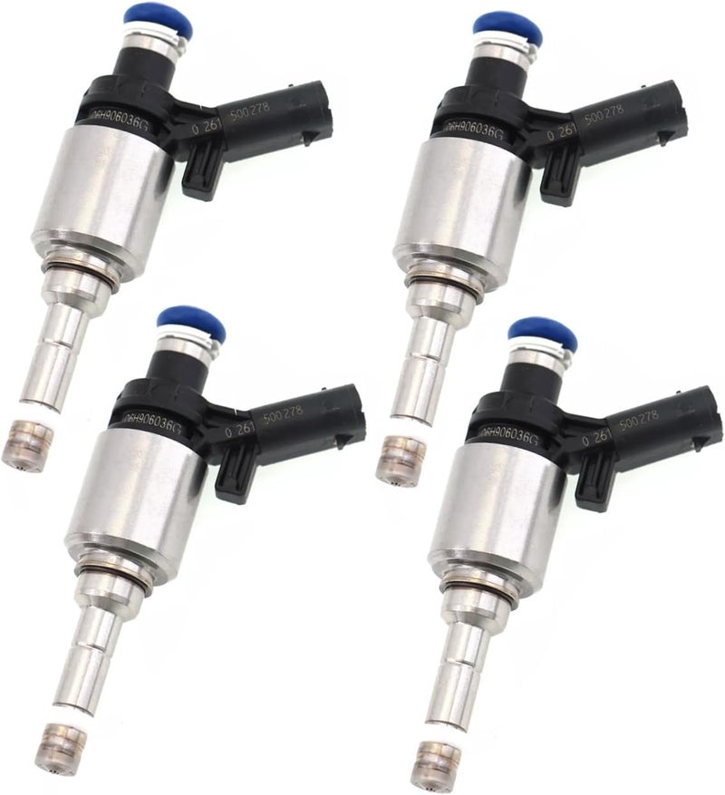 coolautocore 06H906036G 4pcs Set Fuel Injectors for Audi and Volkswagen Models - Image 1