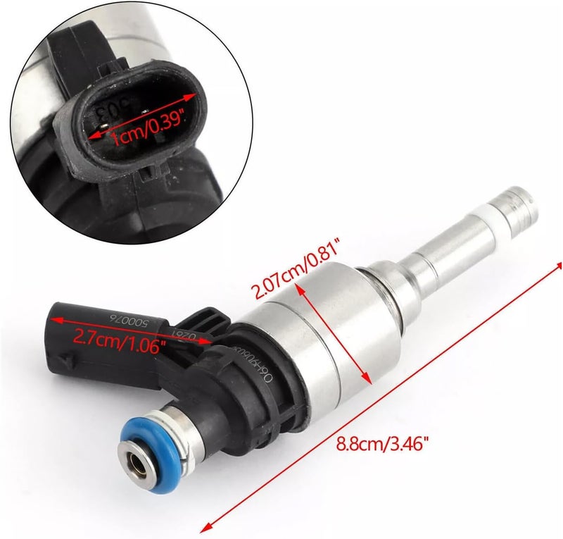 coolautocore 06H906036G 4pcs Set Fuel Injectors for Audi and Volkswagen Models - Image 2