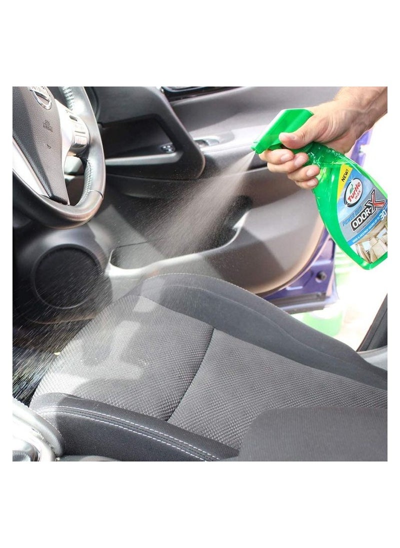 TURTLE Turtle Wax Odor-X Whole Car Blast Fresh Clean Scent Spray, Automotive Interior Odor Eliminator, Micro Clean Technology, Long-Lasting Air Freshener Spray – 500ml  - Image 3