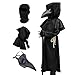Raxwalker Plague Bird Beak Doctor Mask Steampunk Halloween Costumes Cosplay for Teenagers Props Outfit for Spooky Fun styleK set - Image 3