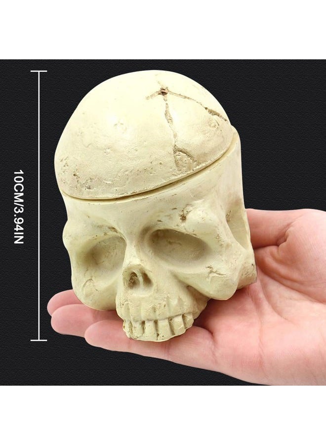 CINRA Tattoo Ink Cup Holder, 7 Holes Hard Resin Skull Tattoo Ink Pigment Cap Cup Holder Stand for Permanent Makeup Tattoo Tools Accessories Supplies - Image 5
