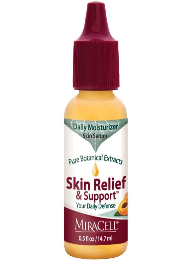 Miracell Skin Relief & Support Oil – Natural Face & Body Moisturizer with Apricot, Jojoba, and Vitamin E – Fast-Absorbing Hydration for Dry, Sensitive, or Rough Skin – 0.5 oz - Image 2