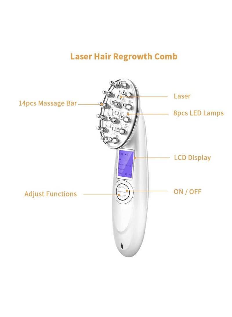 Y&D Laser Massage Comb, Electric Head Comb For Hair Growth, Brush Beauty Equipment Combs Anti-Hair Loss, Anti Loss Regrowth Thickening for Daily Home Use - Image 3